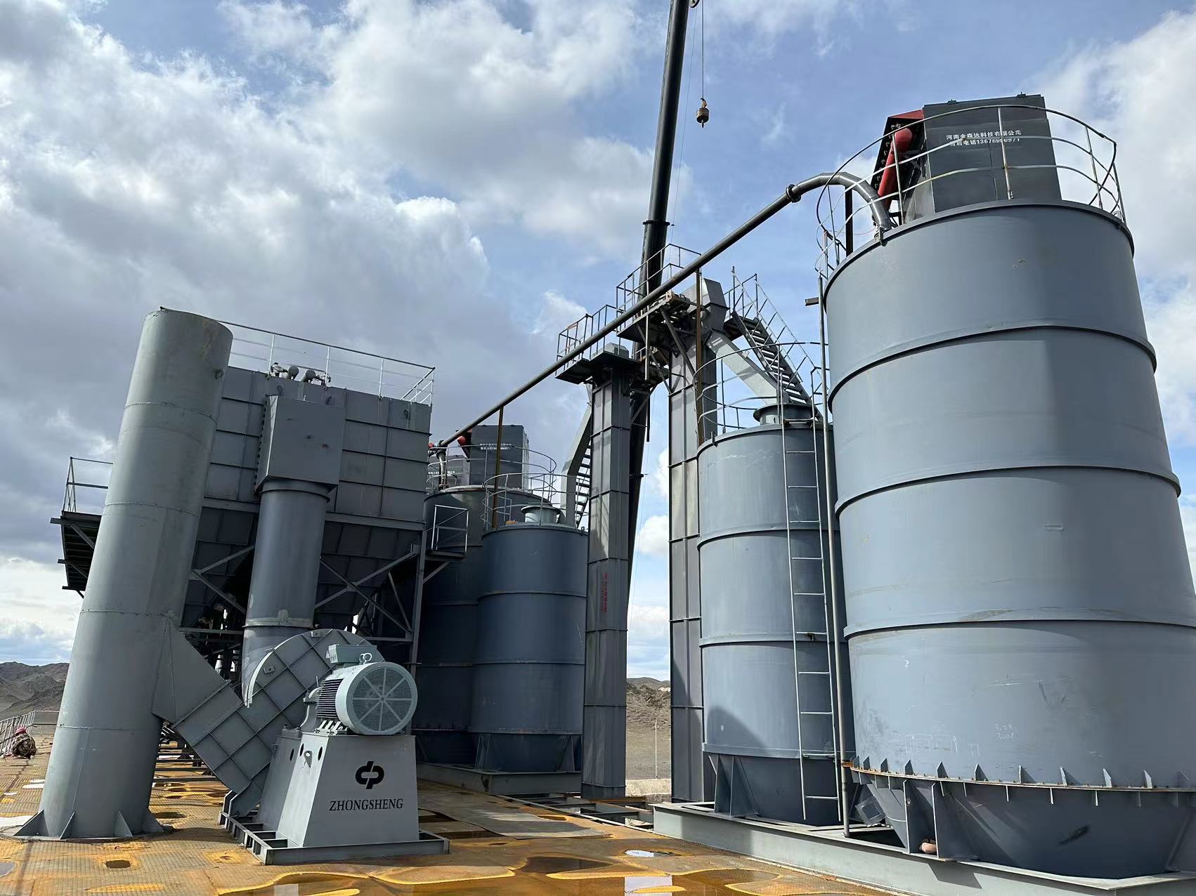 Shandong Pneumatic System за пренесување успешно инсталиран во поголемо азиско хемиско растение